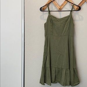 Olive Green Dress